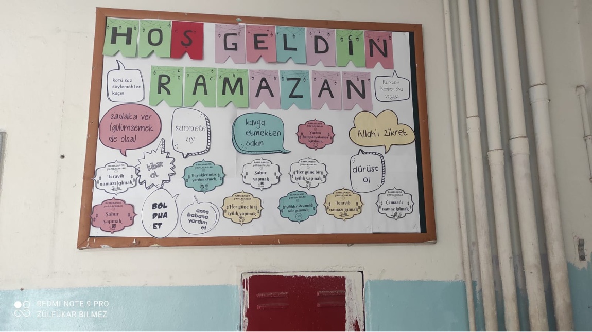 Ramazan Ayı Pano Çalışması